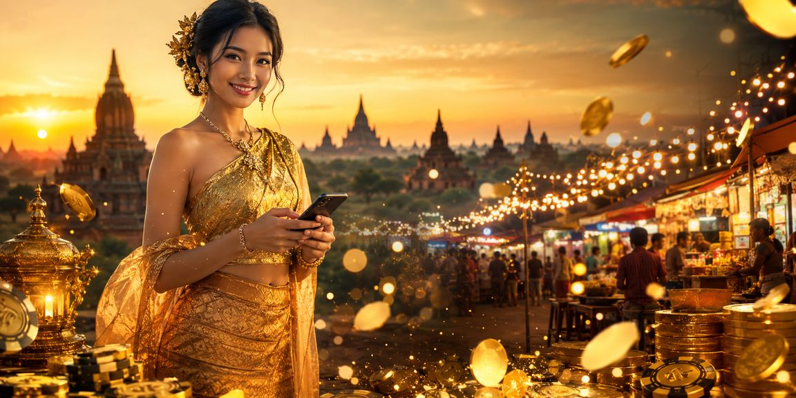 ပုဂံမြို့ အားကစားလောင်းကစား နေ့လယ်မြင်ကွင်း